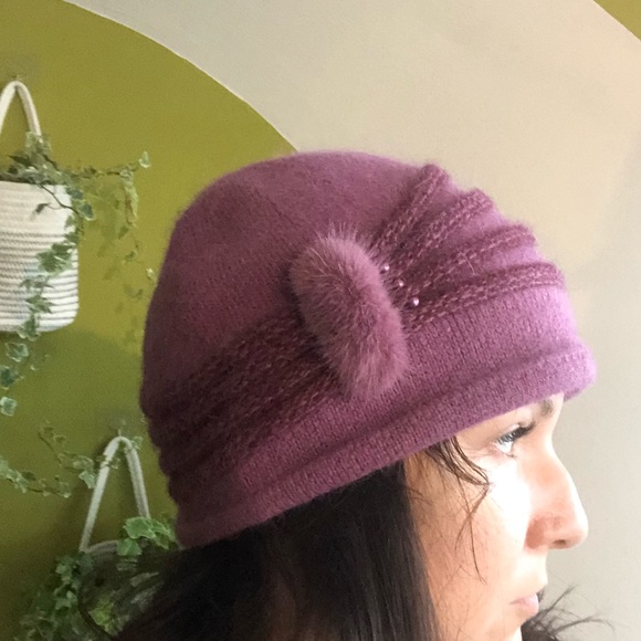🍁 Soft & Warm Angora Wool Beanie - Picture 2 of 9